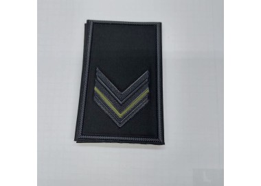 GRADI ESERCITO CAPORALE TUBOLARI NERI