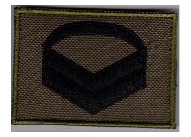 GRADI ESERCITO 1 CAPORAL MAGGIORE VERSIONE VELCRO