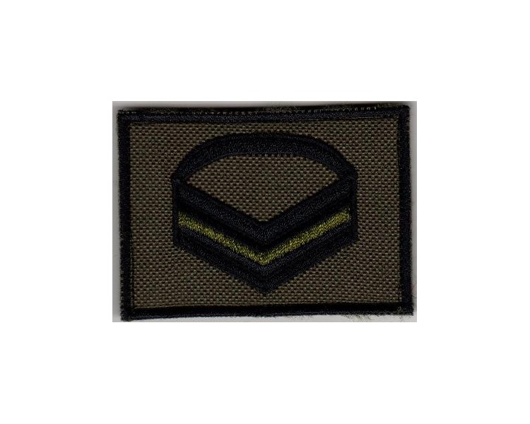 GRADI ESERCITO CAPORAL MAGGIORE SCELTO VELCRO