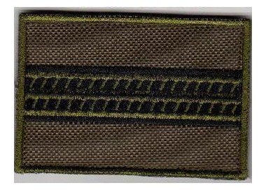 GRADI ESERCITO MARESCIALLO 2 BINARI VELCRO