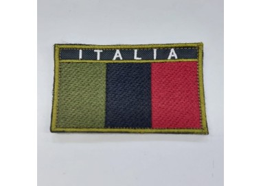 BANDIERINA ITALIA C/VELCRO BASSA VISIBILITA'