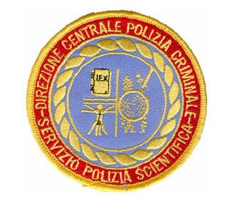 RICAMO POLIZIA SCIENTIFICA