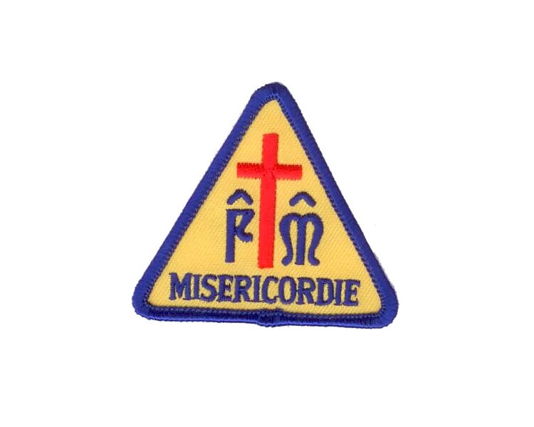 RICAMO MISERICORDIE TRIANGOLARE PICCOLO