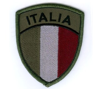 SCUDETTO ITALIA RICAMATO BASSA VISIB