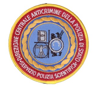 RICAMO POLIZIA SCIENTIFICA