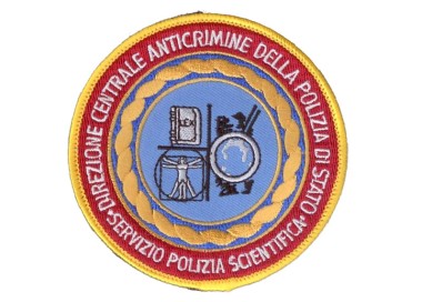 RICAMO POLIZIA SCIENTIFICA