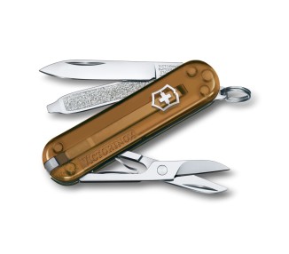 VICTORINOX CLASSIC TRASPARENTE CHOCOLATE FUDGE