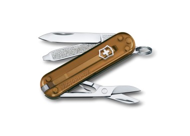 VICTORINOX CLASSIC TRASPARENTE CHOCOLATE FUDGE