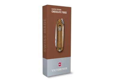 VICTORINOX CLASSIC TRASPARENTE CHOCOLATE FUDGE