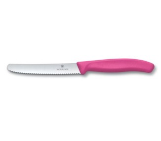 VICTORINOX COLTELLO TAVOLA ONDULATO ROSA