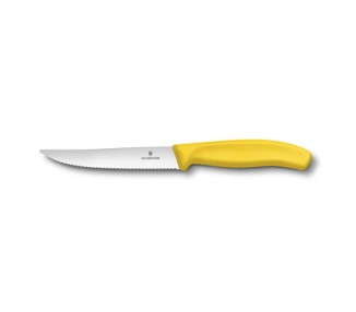 VICTORINOX COLTELLO PIZZA CM 12 GIALLO