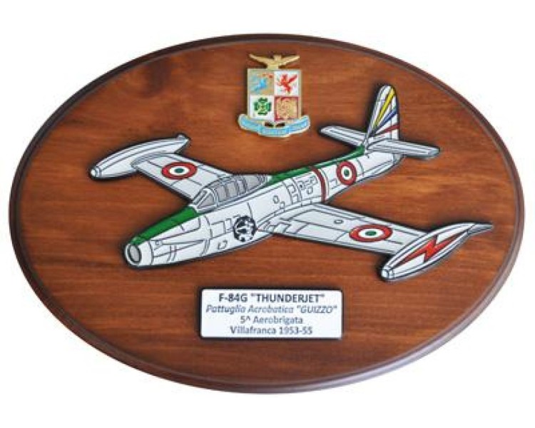 CREST AERONAUTICA MILITARE AEREI F-84G VILLAFRANCA