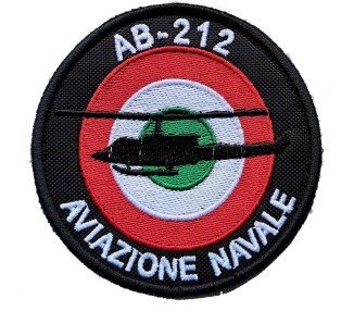 RICAMO AERONAUTICA AVIAZIONE NAVALE AB 212