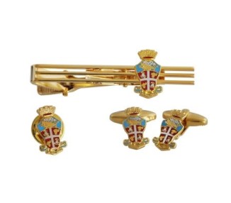 SET GEMELLI PIN FERMACRAVATTE CC