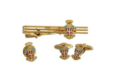 SET GEMELLI PIN FERMACRAVATTE CC