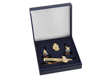 SET GEMELLI PIN FERMACRAVATTE CC