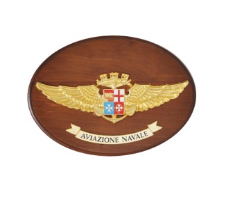 CREST AVIAZIONE NAVALE ARALDICO CON STEMMA