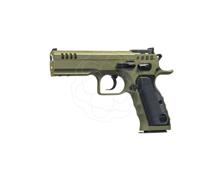 PISTOLA TANFOGLIO MOD.STOCK 1 VERDE CAL.9 X 19