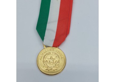 MEDAGLIA VALORE CIVILE ORO