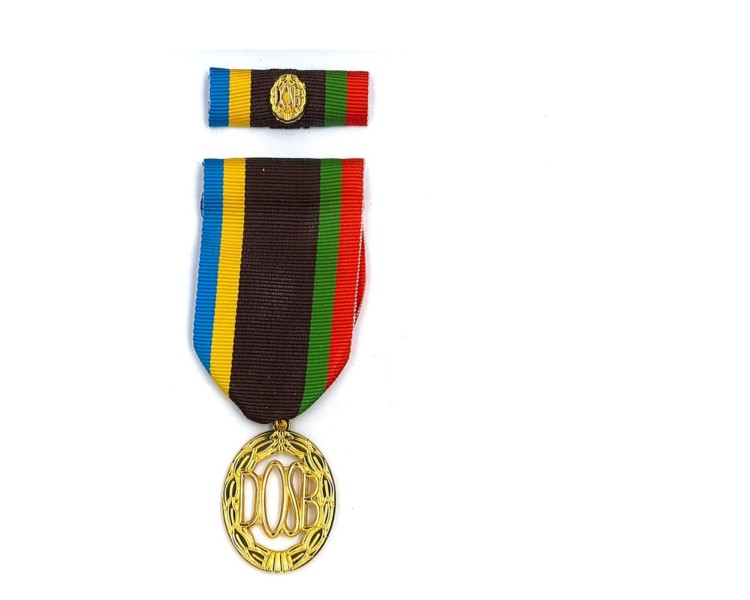 MEDAGLIA DOSB ORO C/NASTRO