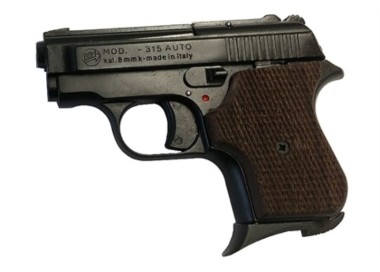 PISTOLA A SALVE MOD.315 LEGNO CAL.8