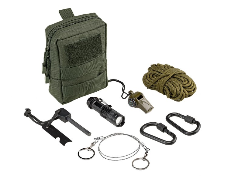 SURVIVAL KIT POUCH VERDE