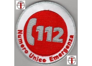 RICAMO ROT 112 NUMERO UNICO EMERGENZA