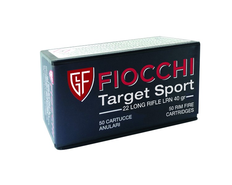 CARTUCCE CAL.22 L.R. FIOCCHI TARGET SPORT C/50