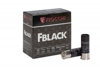 CARTUCCE CAL.12 FIOCCHI F BLACK GR.24 7.5 C/25