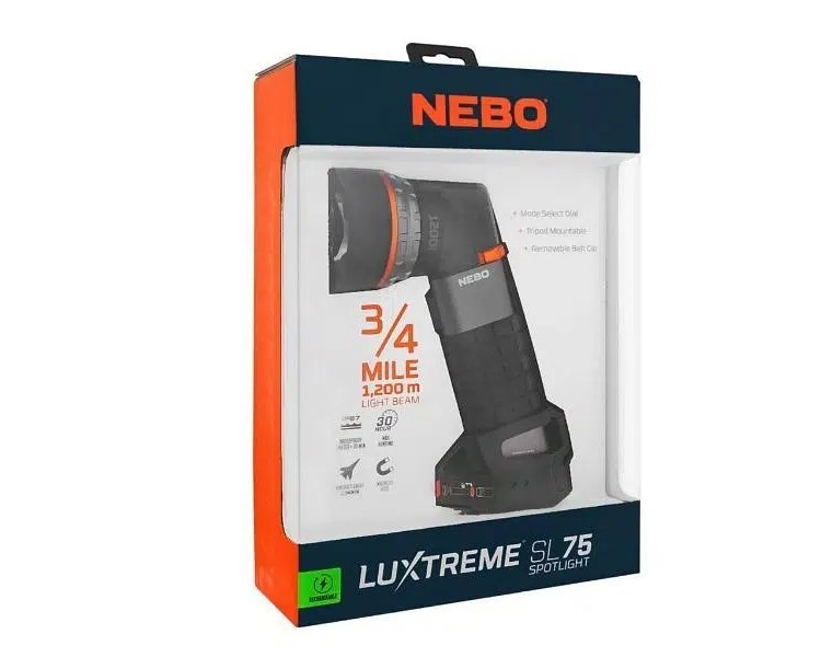 TORCIA NEBO LUXTREME RICARICABILE SL75 1200 MT