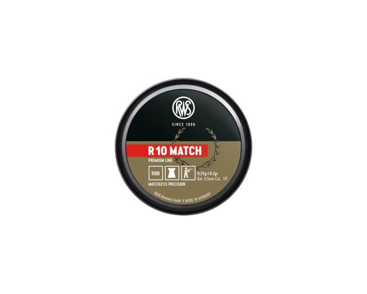 DIABOLO CAL.4.5 R10 MATCH C/500