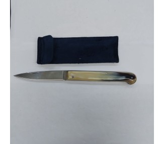 COLTELLO CALTAGIRONE M/CORNO LUCIDO CM 23 SENZA TESTA