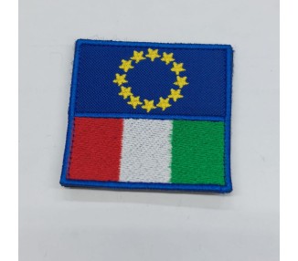 BANDIERINA CON VELCRO ITALIA/EUROPA