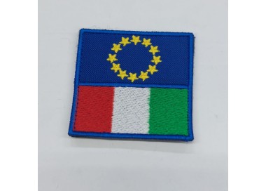 BANDIERINA CON VELCRO ITALIA/EUROPA