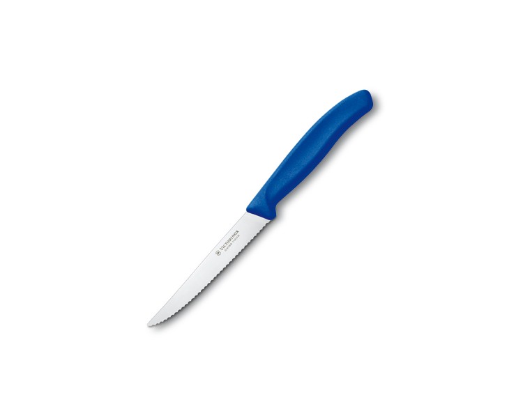 VICTORINOX COLTELLO TAVOLA A PUNTA BLU