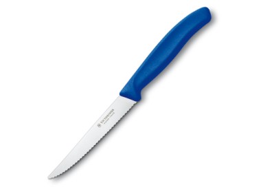 VICTORINOX COLTELLO TAVOLA A PUNTA BLU