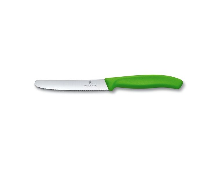 VICTORINOX COLTELLO TAVOLA ONDULATO VERDE