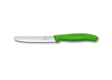 VICTORINOX COLTELLO TAVOLA ONDULATO VERDE