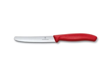 VICTORINOX COLTELLO TAVOLA ONDULATO ARANCIO