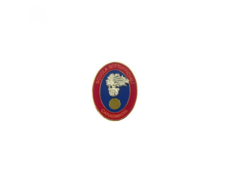 DISTINTIVO CARABINIERI SCUOLA SOTTUFFICIALI OVALE