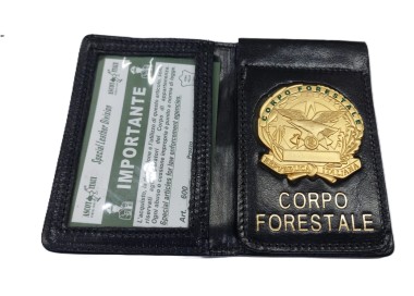 PORTAFOGLIO CORPO FORESTALE C/PLACCA