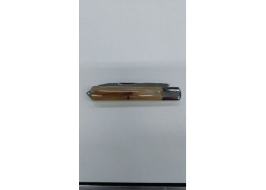 COLTELLO SICILIANO  M/CORNO LUCIDO CM 17