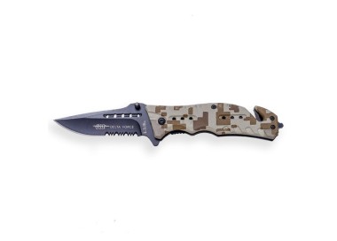 COLTELLO RESCUE DIGIT CAMO C/FODERO