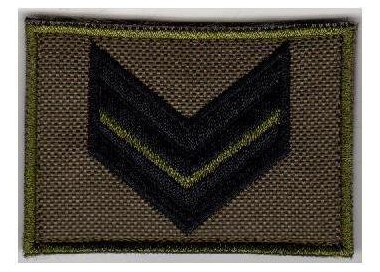 GRADI ESERCITO CAPORALE VELCRO