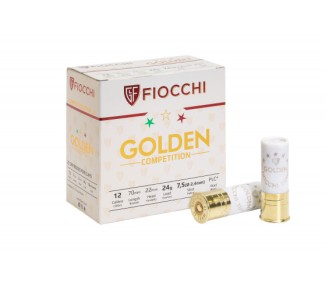 CARTUCCE CAL.12 FIOCCHI GOLDEN GR.24 7.5 C/25