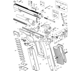 CZ RICAMBI TRIGGER SPRING