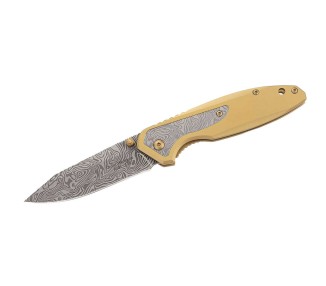 COLTELLO TAN EFFETTO DAMASCO