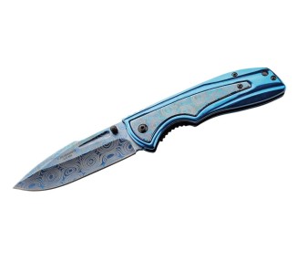 COLTELLO FOLDING BLU 586312