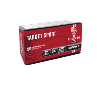 CARTUCCE CAL.22 L.R. FIOCCHI TARGET SPORT C/50